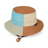 Crywolf Swim Bucket Hat - Ocean Colourblock