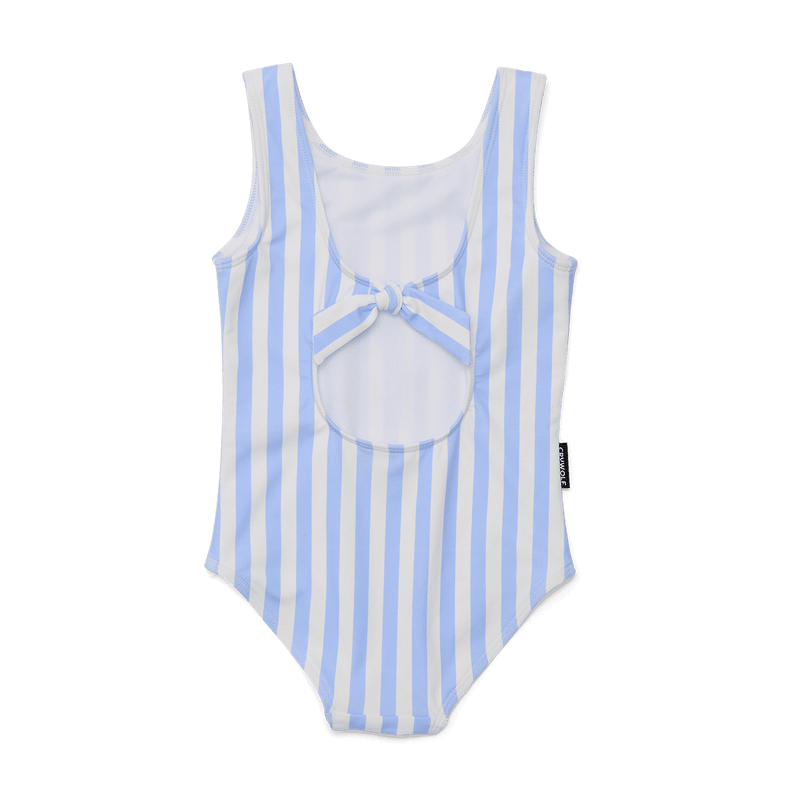 Crywolf Swimsuit - Sky Blue Stripe