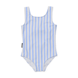 Crywolf Swimsuit - Sky Blue Stripe