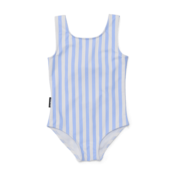 Crywolf Swimsuit - Sky Blue Stripe