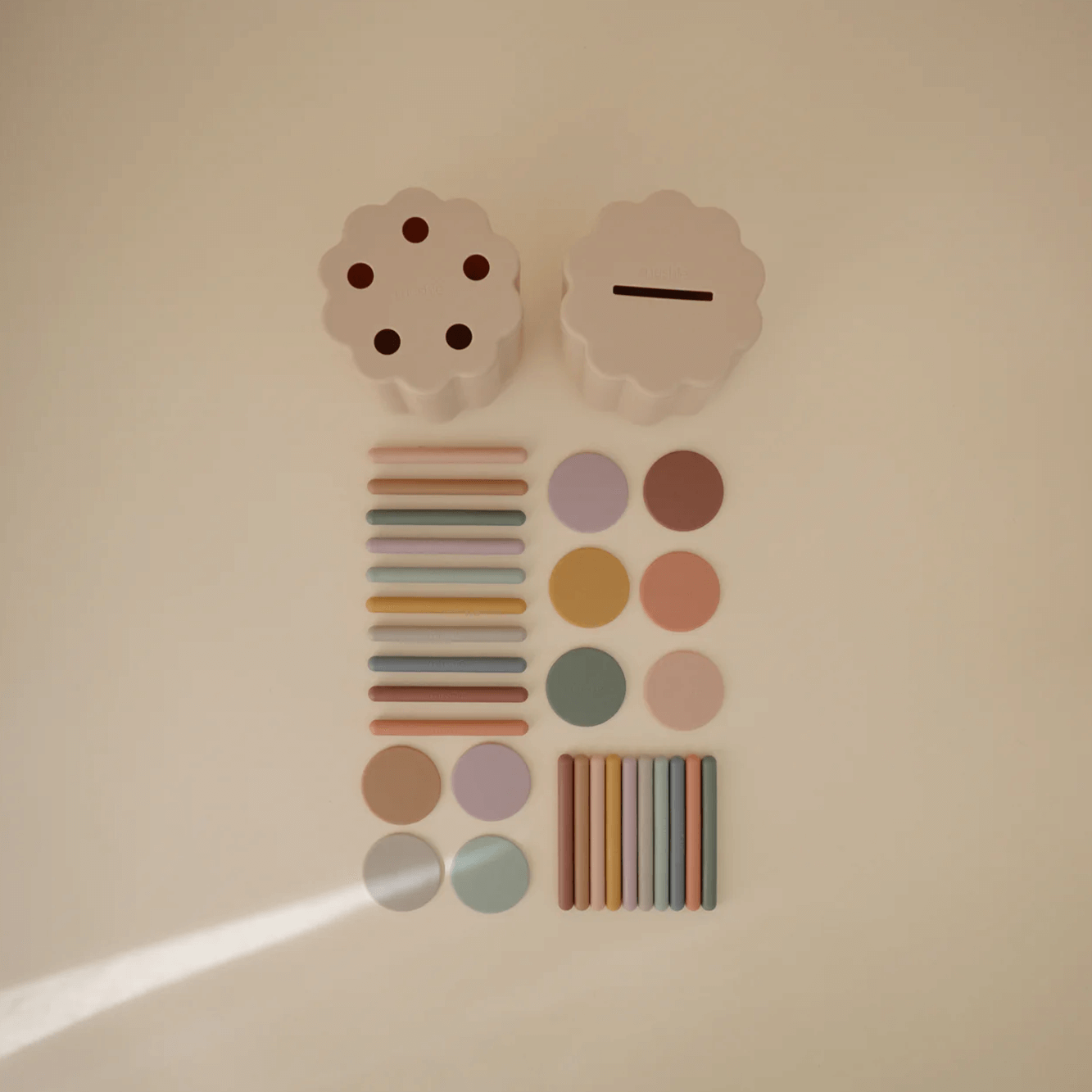 Mushie Coin & Tube Sorting Set