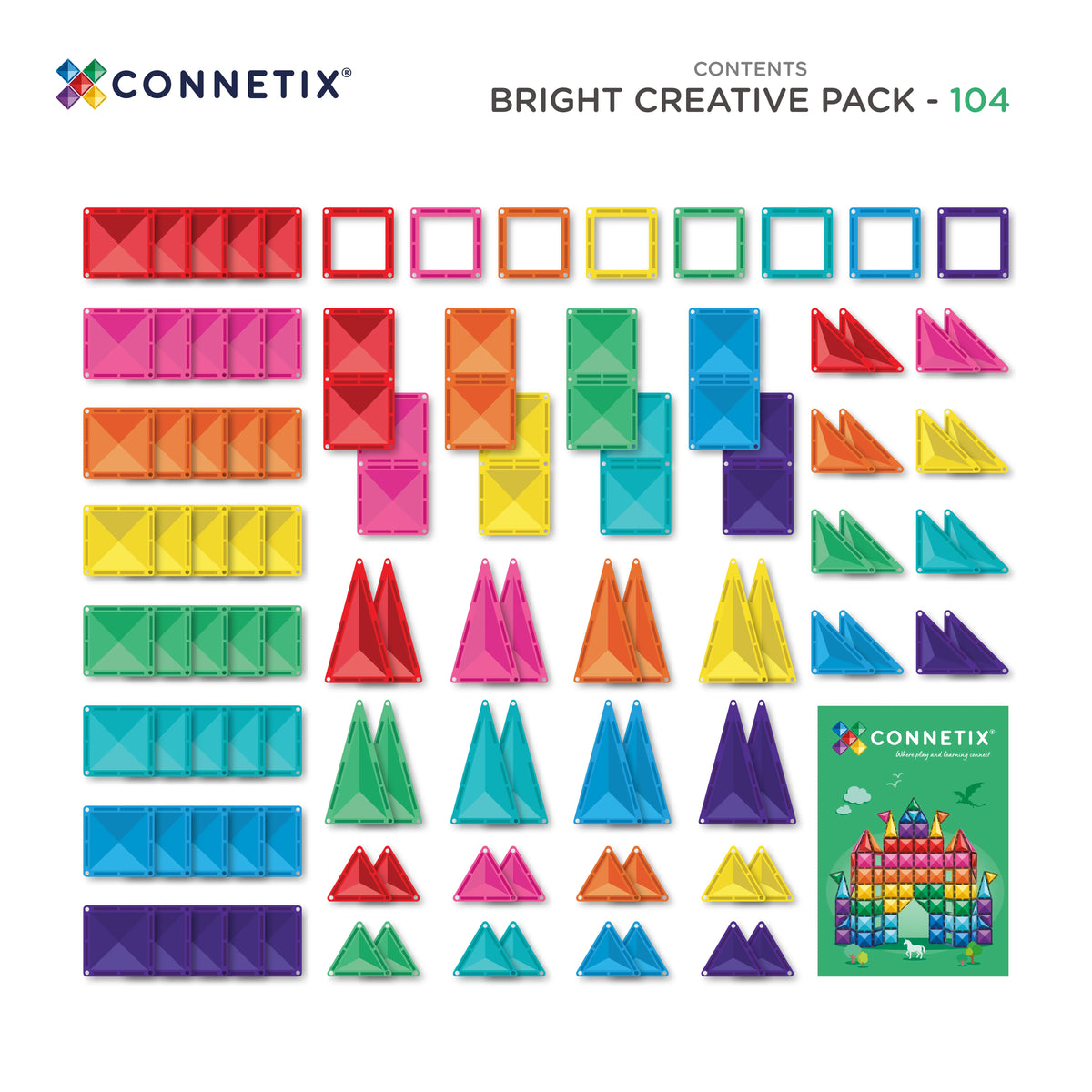 Bright Creative Pack 104 Pc