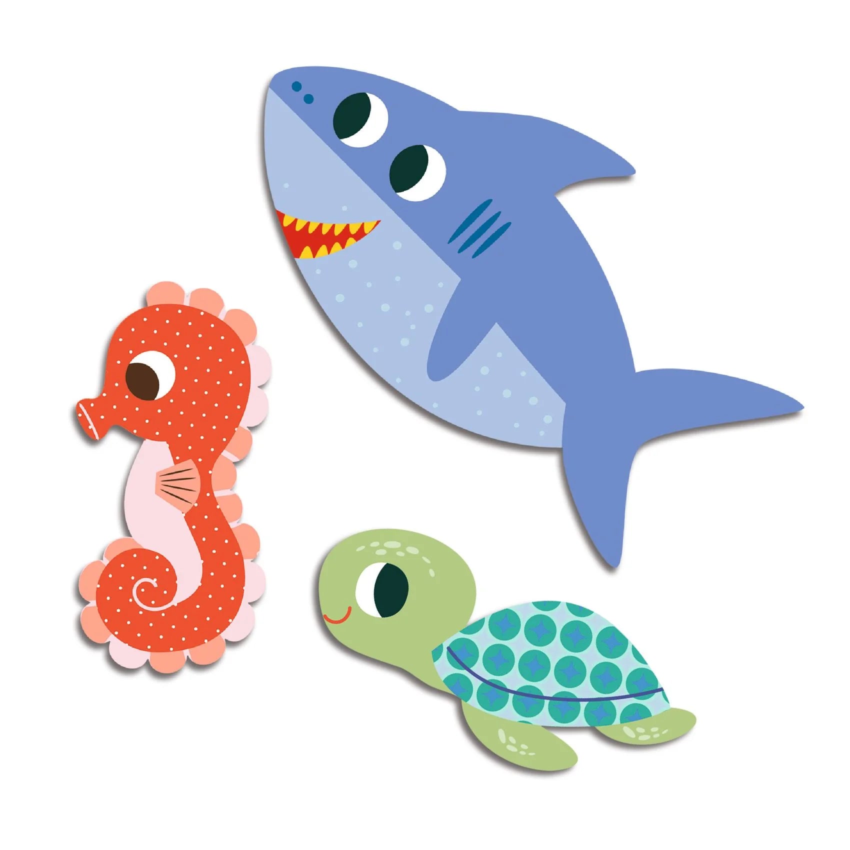 Djeco My First Stickers - Sea Animals