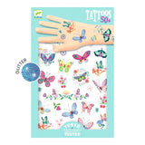 Djeco Tattoos - Glitter Dream Butterflies