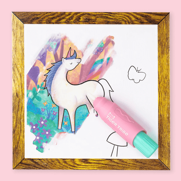 Tiger Tribe Magic Painting World - Unicorn And Friends
