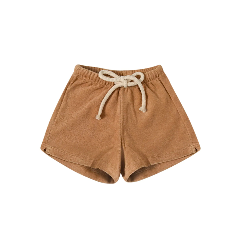 Organic Zoo Gold Terry Rope Shorts