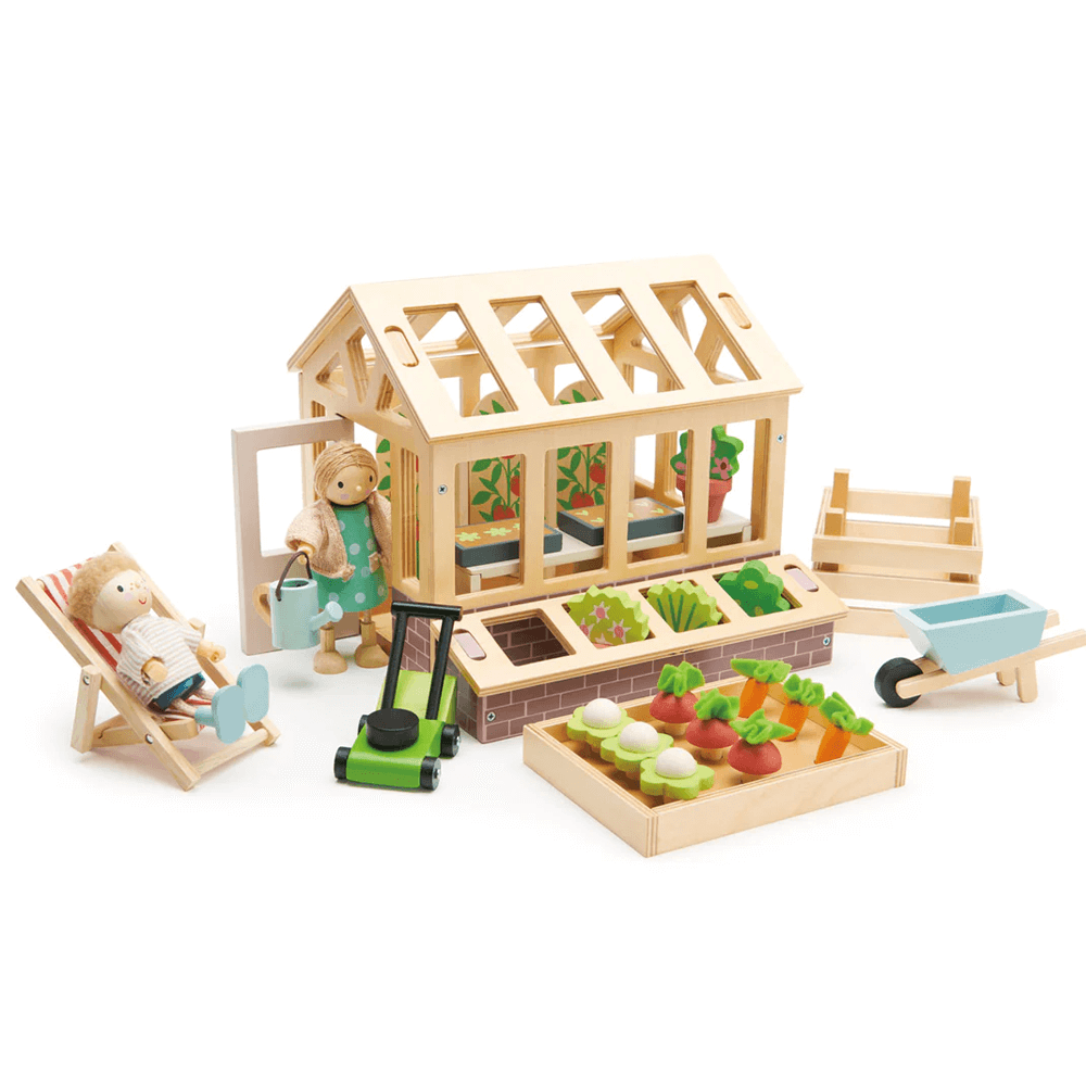 Tender Leaf Greenhouse & Garden Set