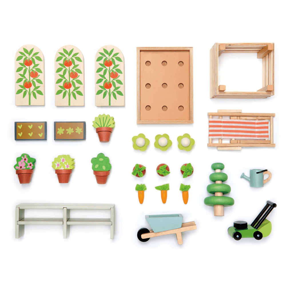 Tender Leaf Greenhouse & Garden Set
