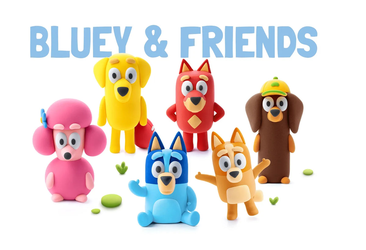 Hey Clay - Bluey & Friends Series Collection