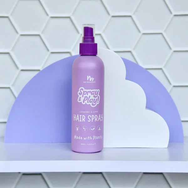 No Nasties Alcohol Free Hairspray - Calming Lavender and Fresh Lime