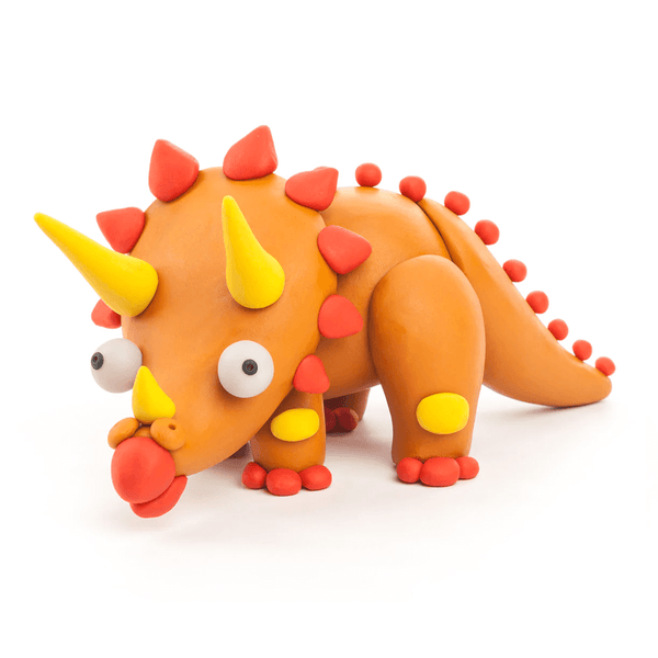 Hey Clay Dinosaur Single Pack - Triceratops