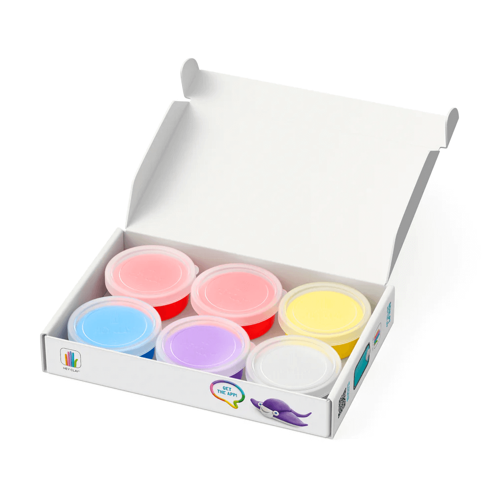 Hey Clay Ocean Medium Pack - Shark, Octopus, Stingray