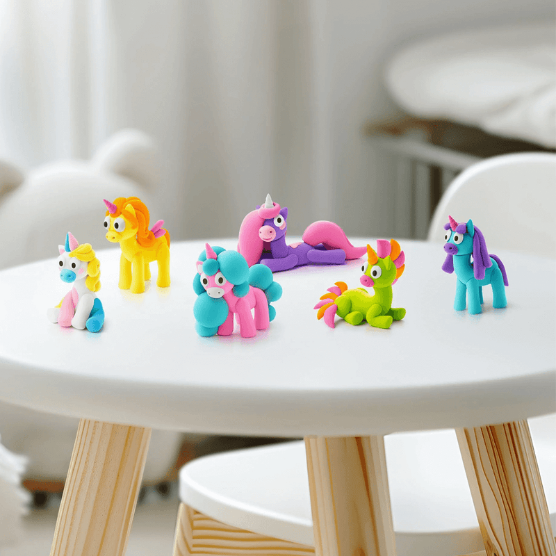 Hey Clay Mega Pack - Rainbow Unicorns