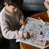 Hey Doodle Reusable Marker Playmat - Into The Wild