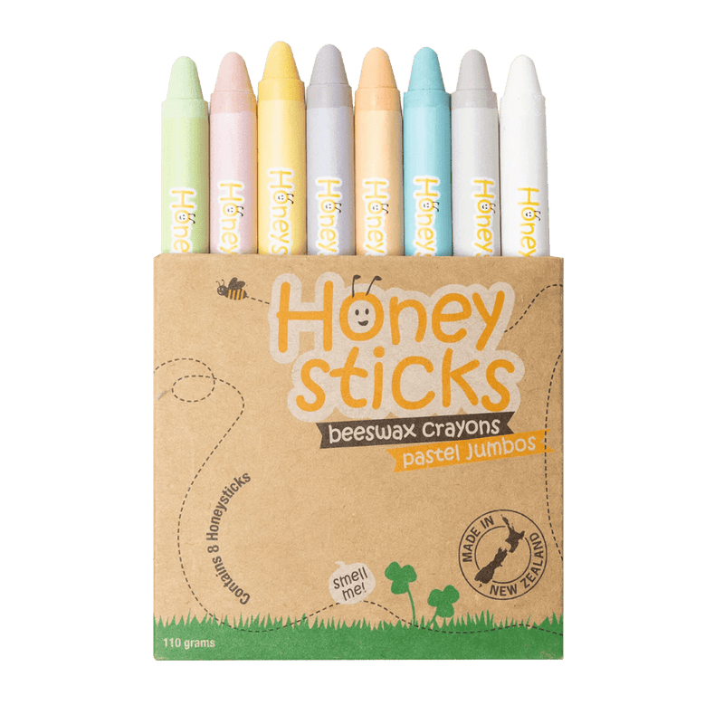 Honeysticks Jumbo's 8 Pack - Pastel