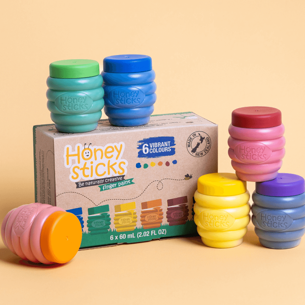 Honeysticks Natural Finger Paint