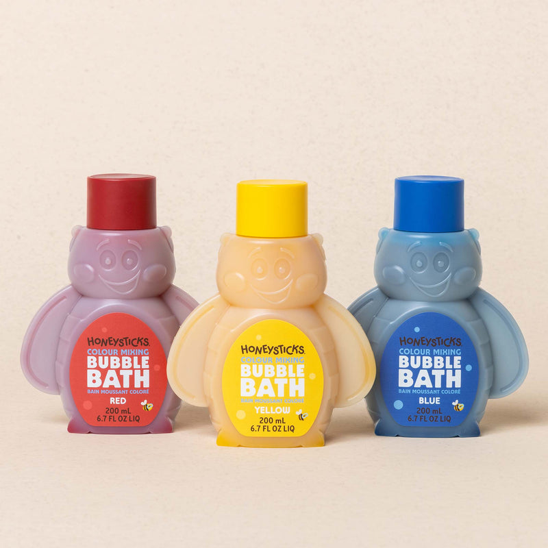 Honeysticks Bubble Bath Colour Mixing 3pk