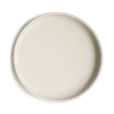 Mushie Classic Silicone Suction Plate - Ivory