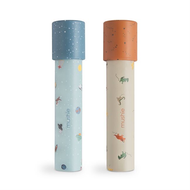 Mushie Kaleidoscope 2 pack - Space/Dinosaurs