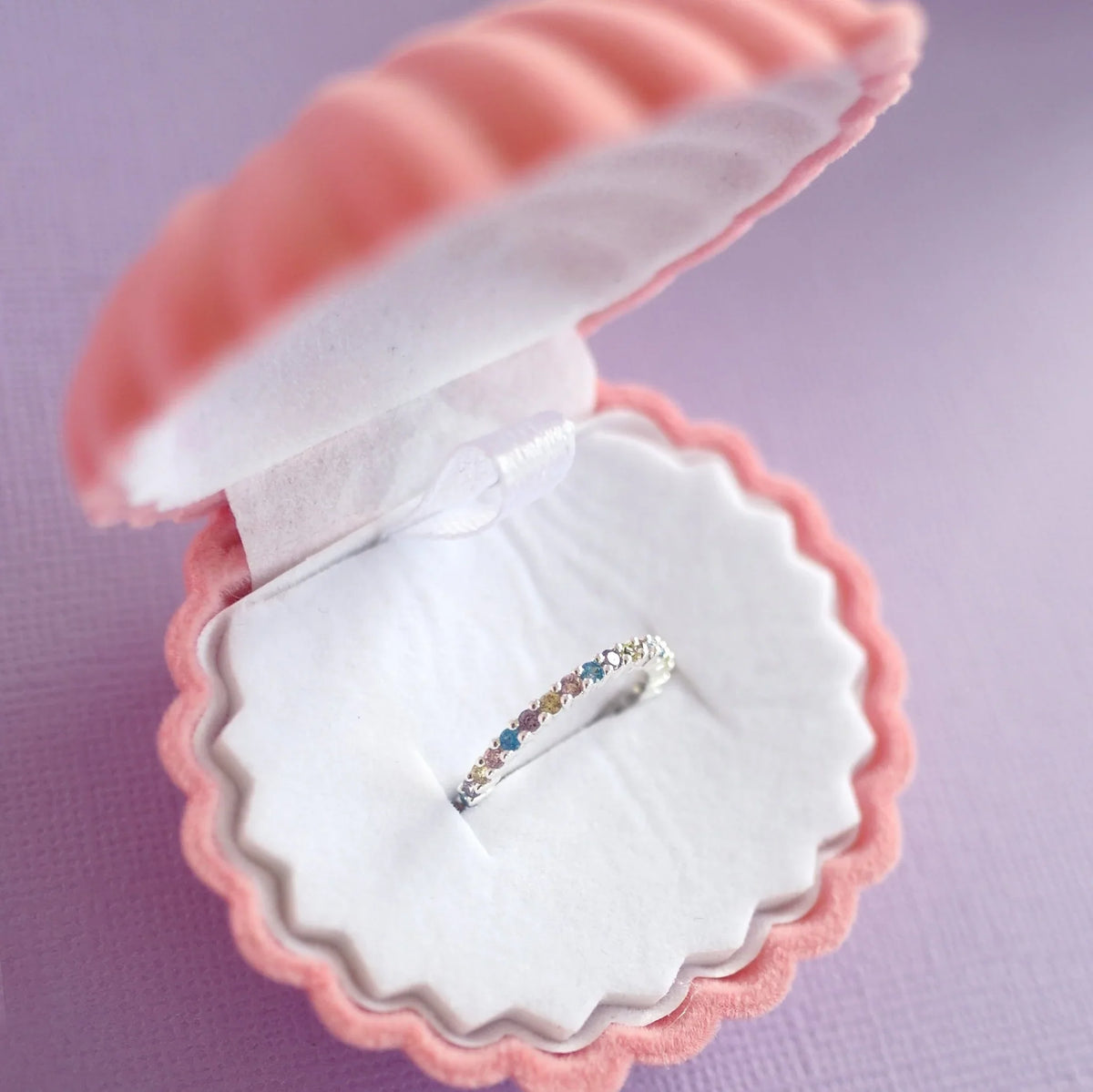 Lauren Hinkley Rainbow Collection Ring in Shell Box