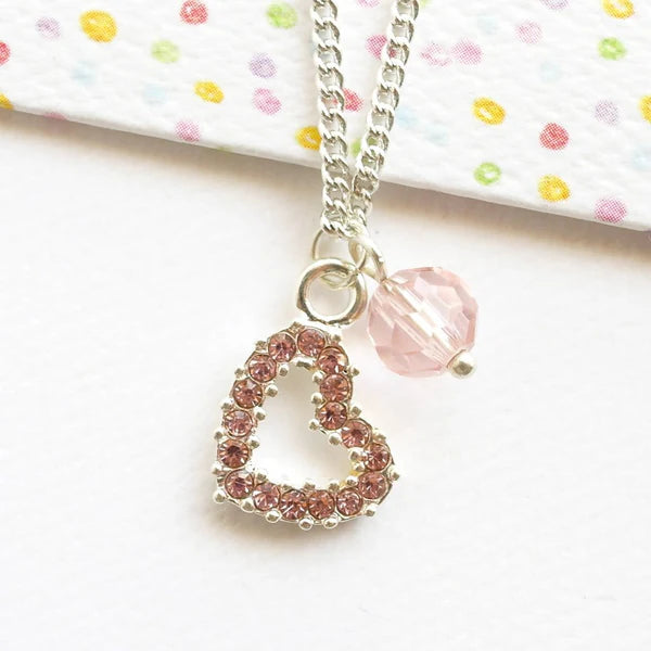 Lauren Hinkley Diamante Heart Necklace