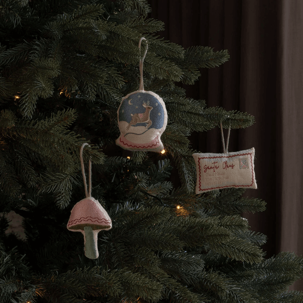 Avery Row Christmas Tree Decoration Single - Snowglobe