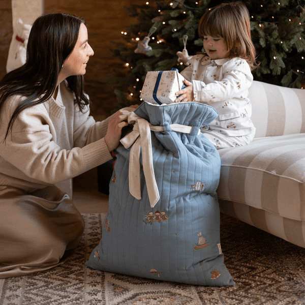 Avery Row Christmas Present Sack - Owlet Friends