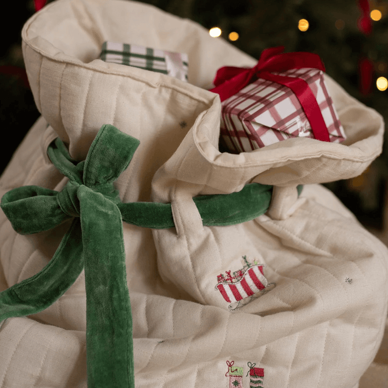 Avery Row Christmas Present Sack - The North Pole