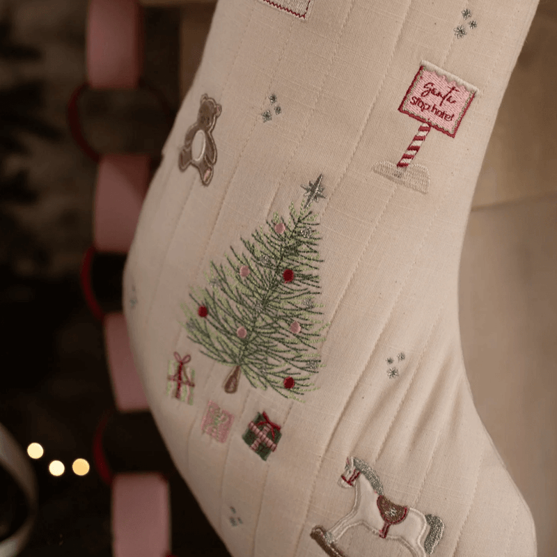 Avery Row Christmas Stocking - Christmas Morning