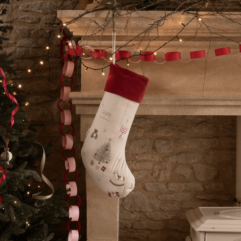 Avery Row Christmas Stocking - Christmas Morning