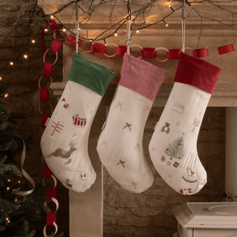 Avery Row Christmas Stocking - Christmas Morning