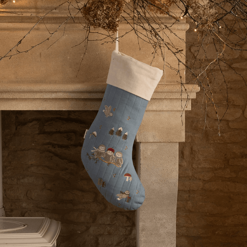 Avery Row Christmas Stocking - Owlet