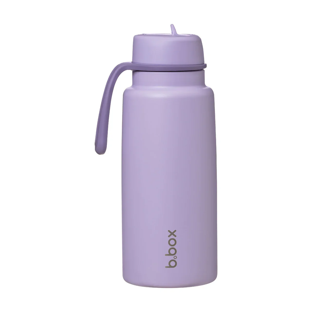 B.Box Insulated Flip Top Drink Bottle - 1 Litre - Lilac