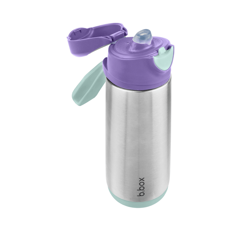 B.Box Insulated Spout Drink Bottle 500ml - Lilac Pop