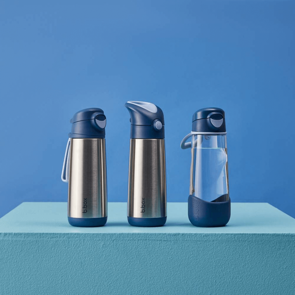 B.Box Insulated Drink Bottle 500ml - Midnight