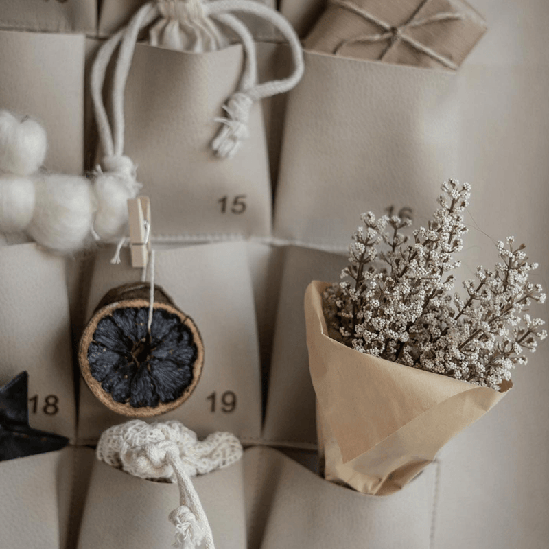 Baisik Advent Calendar - Natural
