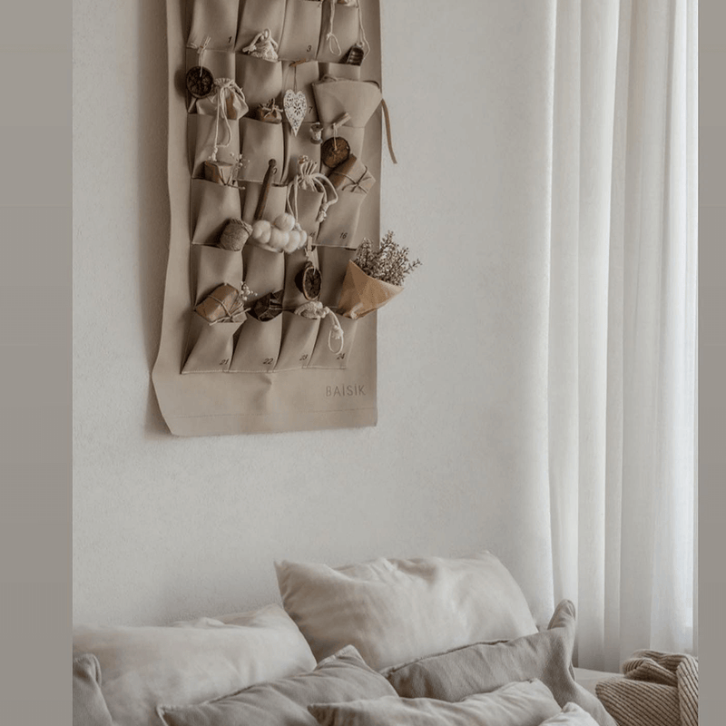 Baisik Advent Calendar - Natural