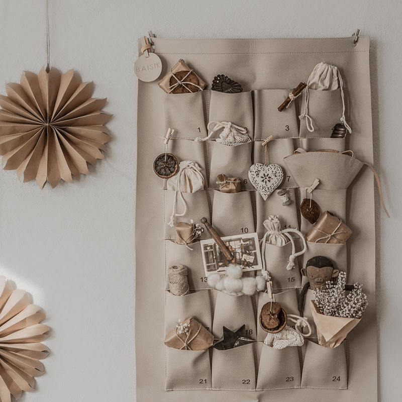 Baisik Advent Calendar - Natural
