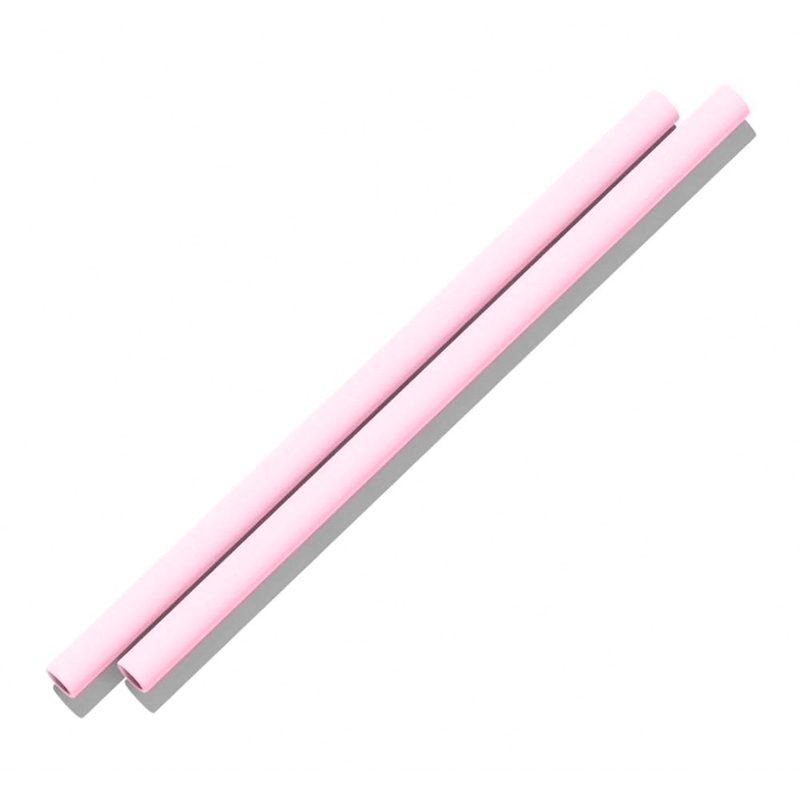 Bink Silicone Straw 2 Pack - Cotton Candy