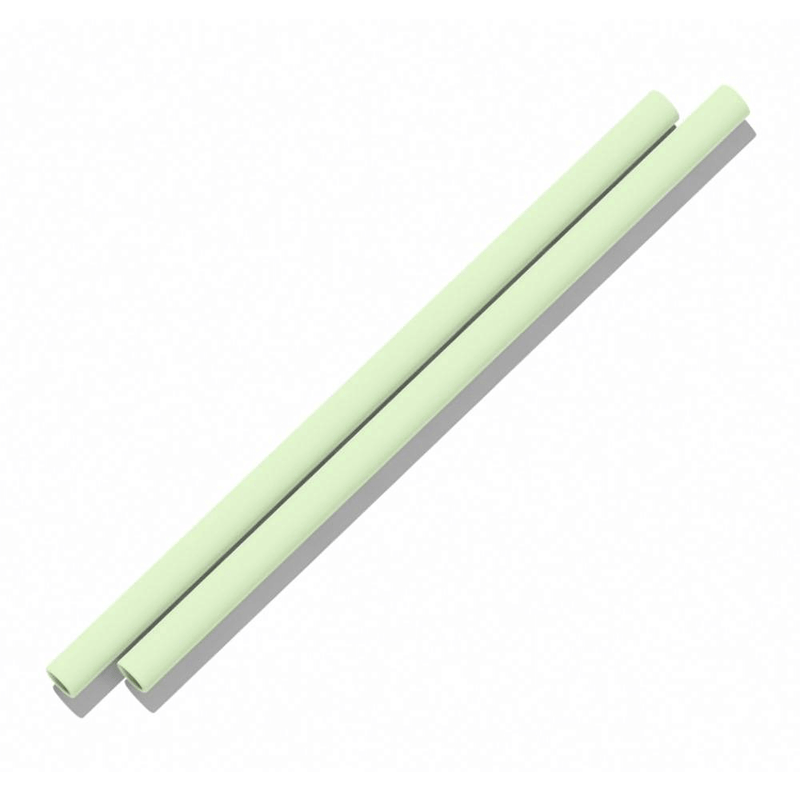 Bink Silicone Straw 2 Pack - Matcha
