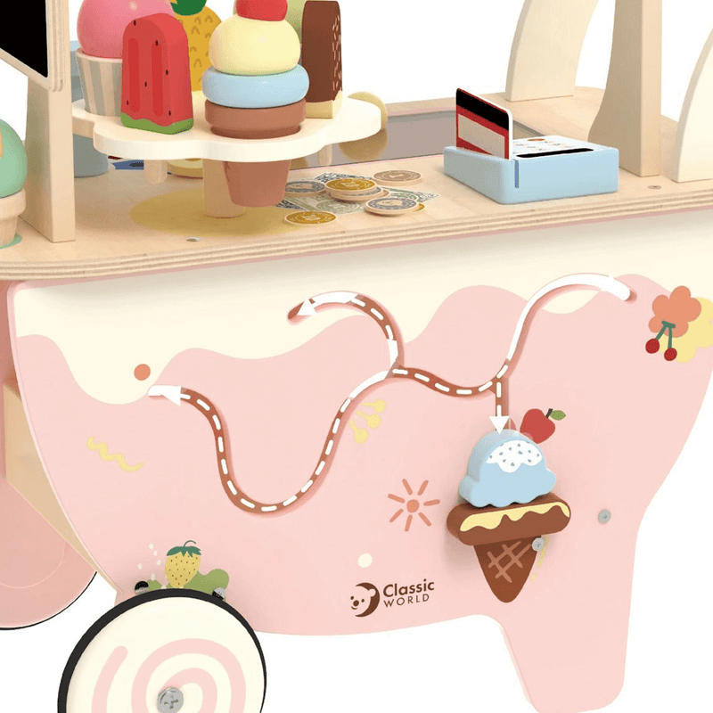 Classic World Ice Cream Cart