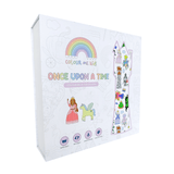 Colour Me Kids Reusable Colouring In Tablecloth Set - Once Upon A Time
