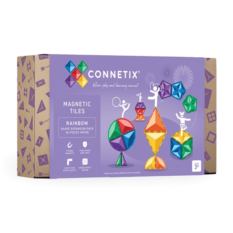 Connetix - Rainbow Shape Expansion Pack 36 pc
