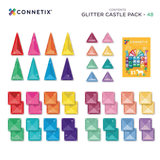 Connetix Glitter Castle Pack 48 pc