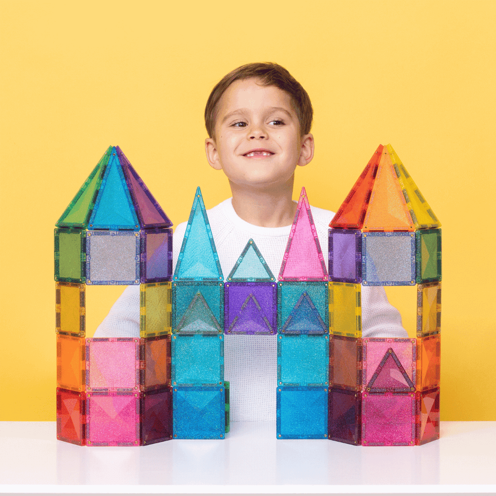 Connetix Glitter Castle Pack 48 pc