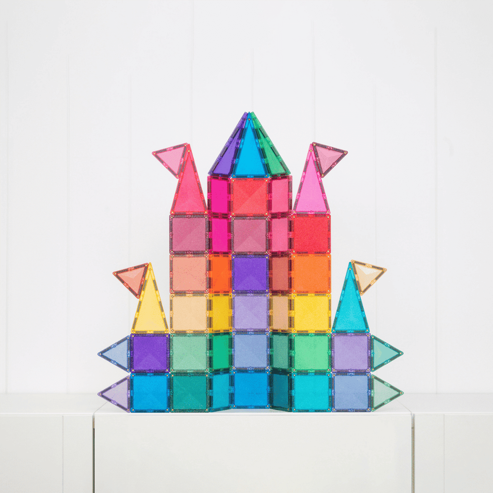 Connetix Glitter Castle Pack 48 pc