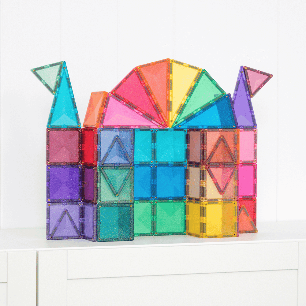 Connetix Glitter Castle Pack 48 pc