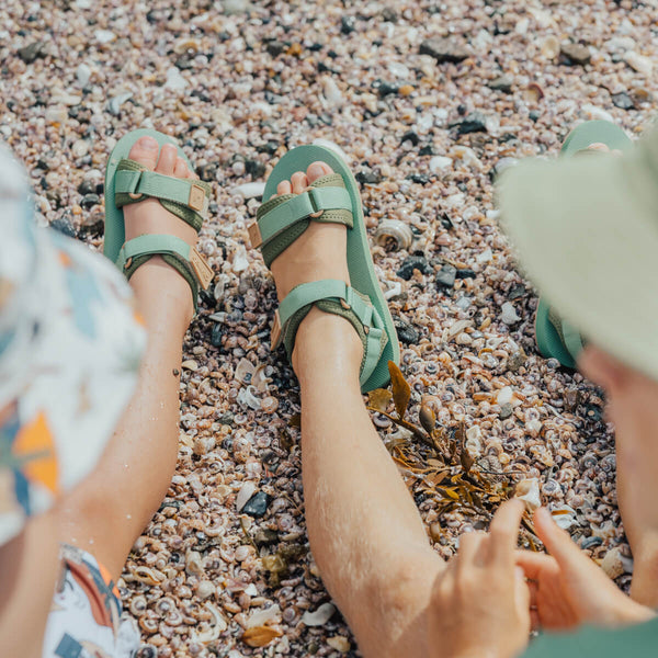 Crywolf Beach Sandal - Coastal Green