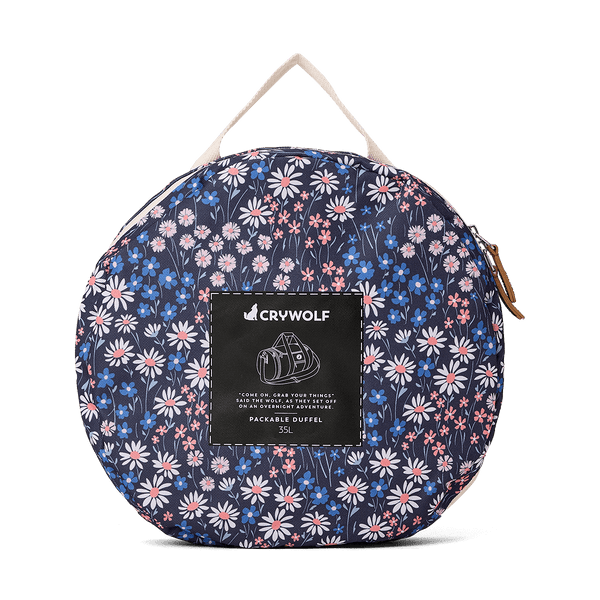 Crywolf Packable Duffel - Winter Floral