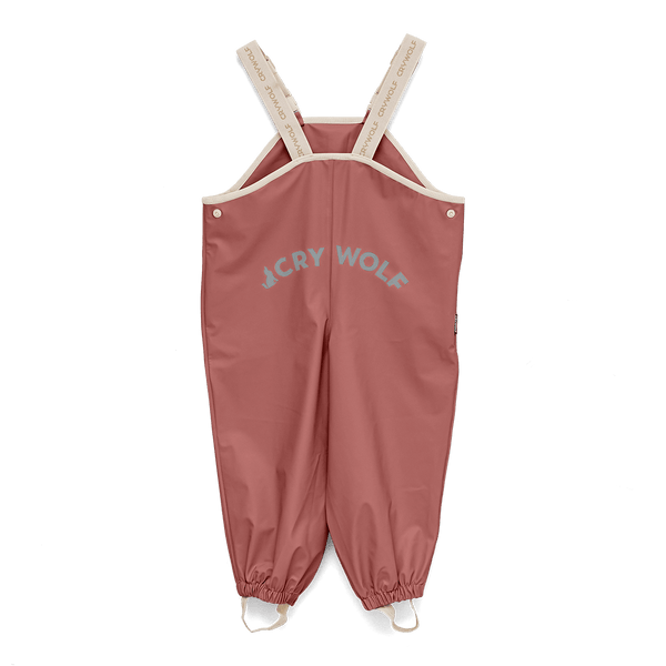 Crywolf Rain Overalls - Rosewood